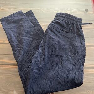 lululemon athletica Navy Textured Joggers